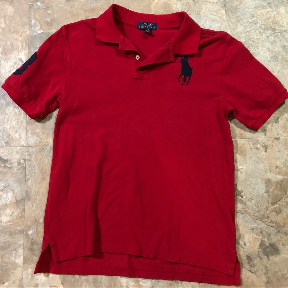 Boys Embroidered Polo Rider Polo Shirt